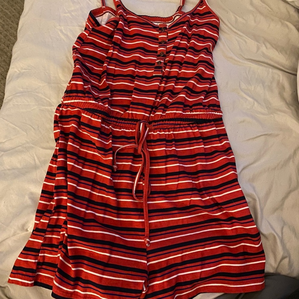 red romper